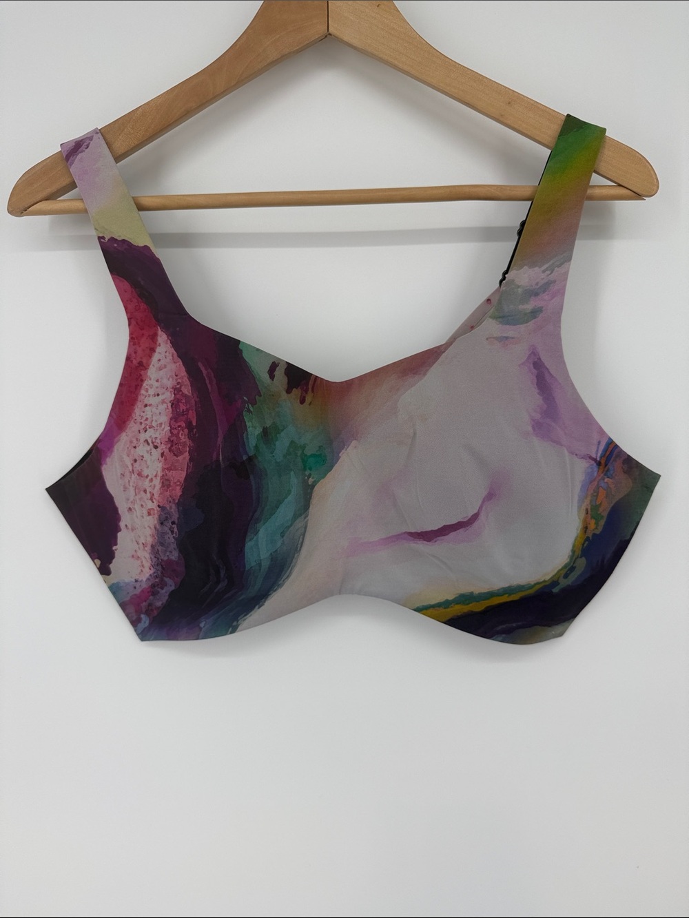 Knix Abstract Print Catalyst Bra - Size 7